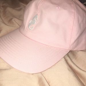 Baby pink SunnyCo dad hat